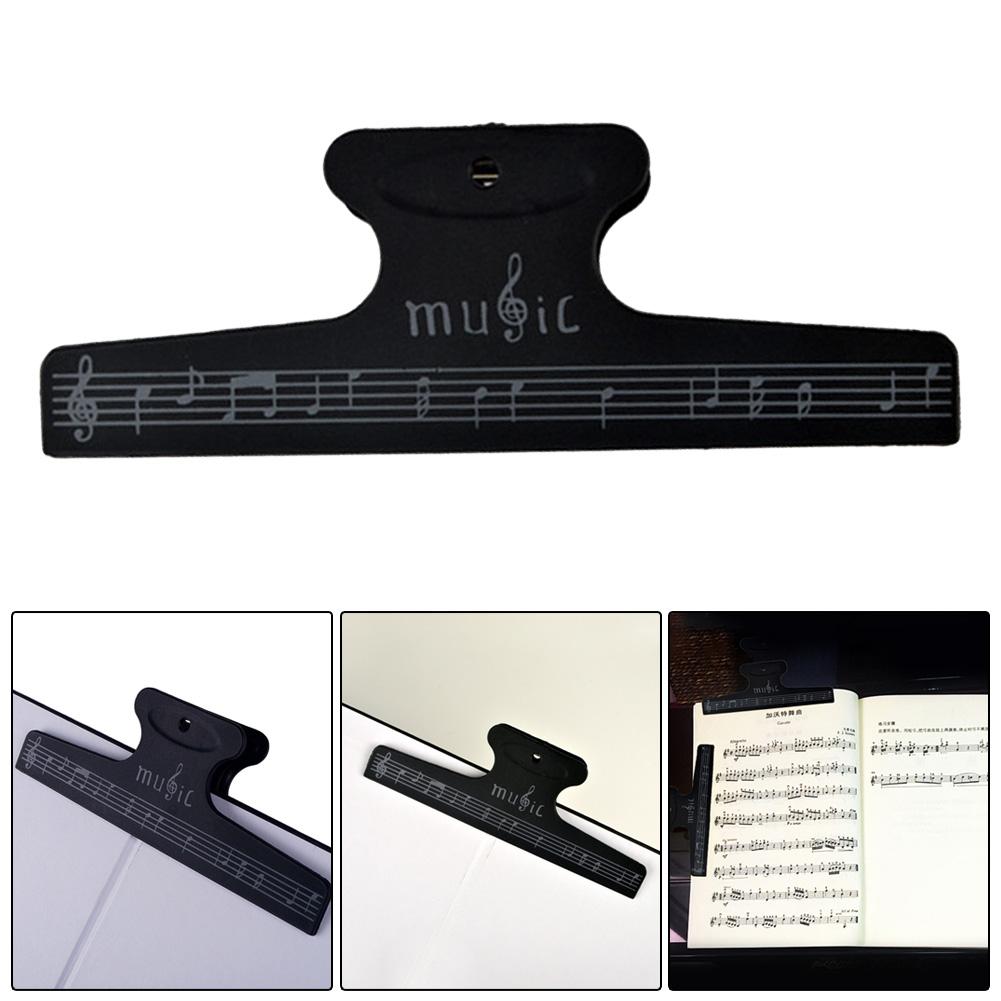 1Pcs Sheet Music Clips Book Page Note Clip Sheet Holder For Guitar Violin Piano Music Instrument Accessories