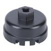 Oil Filter Cap Removal Tool for Routine Service Tasks with Drive Top for Garage Vehicle Care and DIY Change Work Support