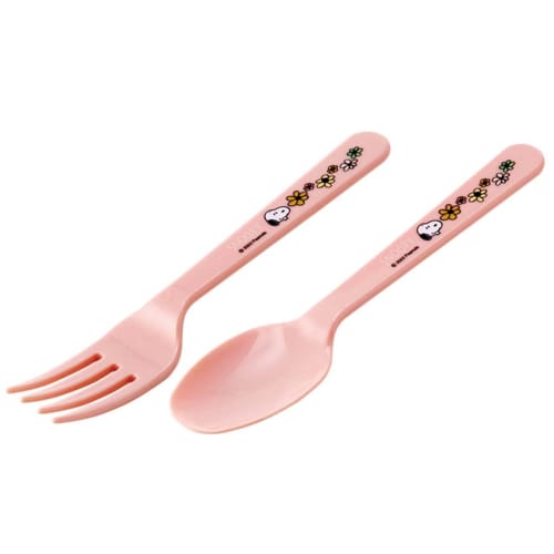 Skater Forks, Set of 4, Snoopy Picnic, Made in Japan, F-18P-A