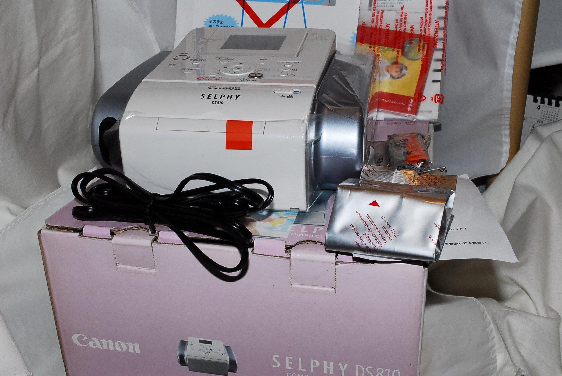 

Canon compact photo printer SELPHY DS810