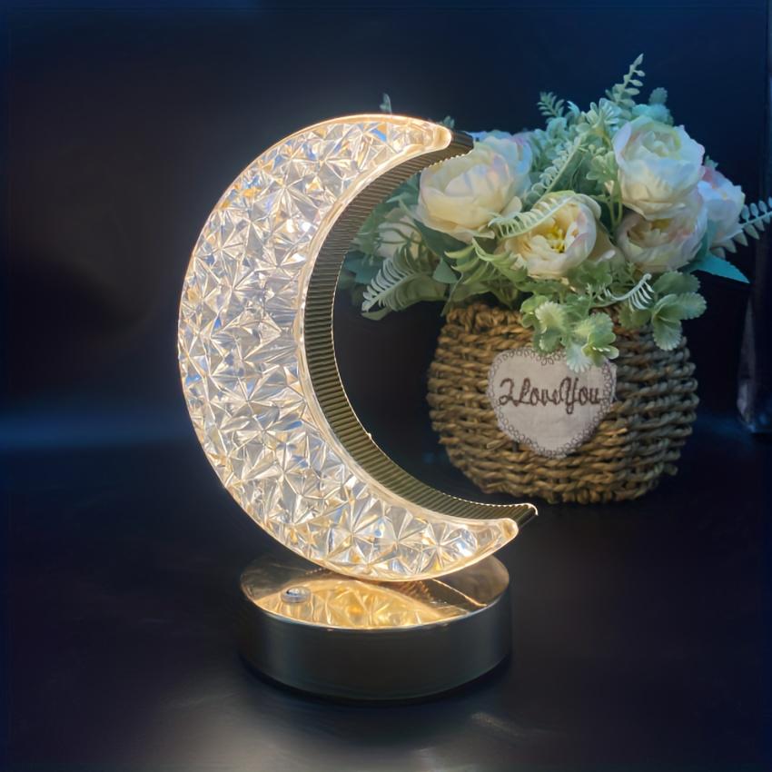 1PC Mond Tisch Lampe Kreative Romantische Schlafzimmer Dekoration Nacht Ornament Bar Lade Atmosphäre Nacht Licht