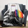 Rainbow Celebration Freedom Blanket Soft Throw Blanket For Home Bedroom Bed Sofa Travel Office Solid Christmas Blanket