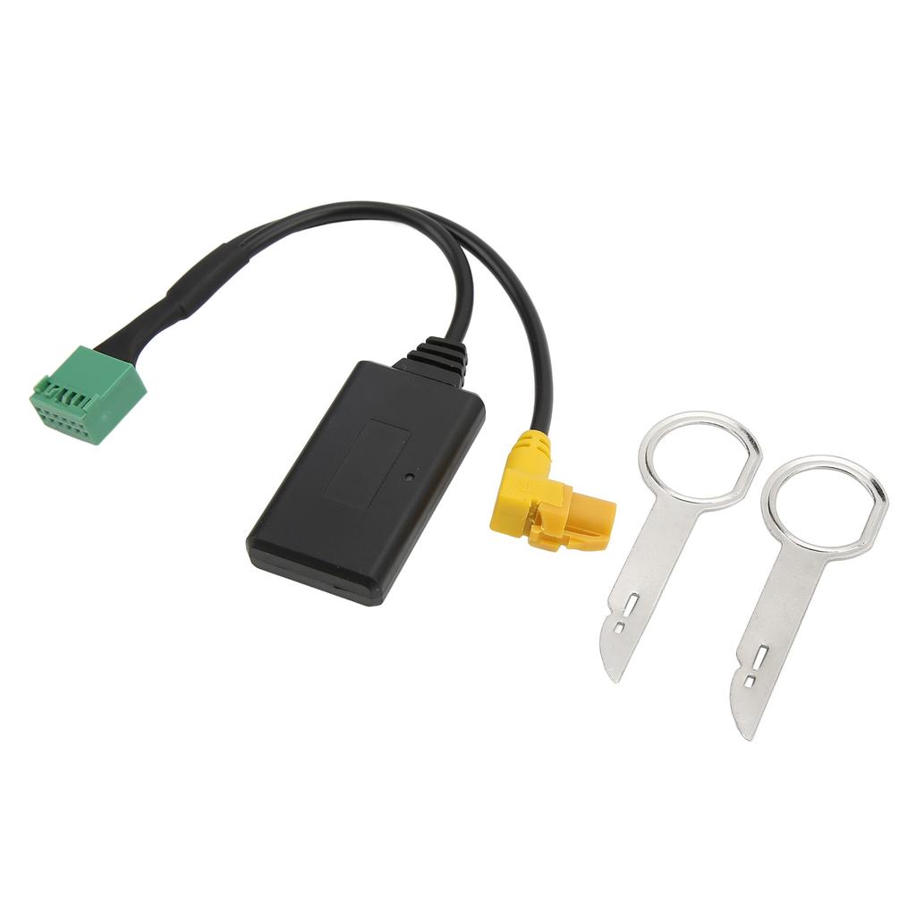 12pin Bluetooth 5.0 AUX in Cable Stereo AUX Adapter Replacement for A4 A6 Q5 Q7 A5 S5