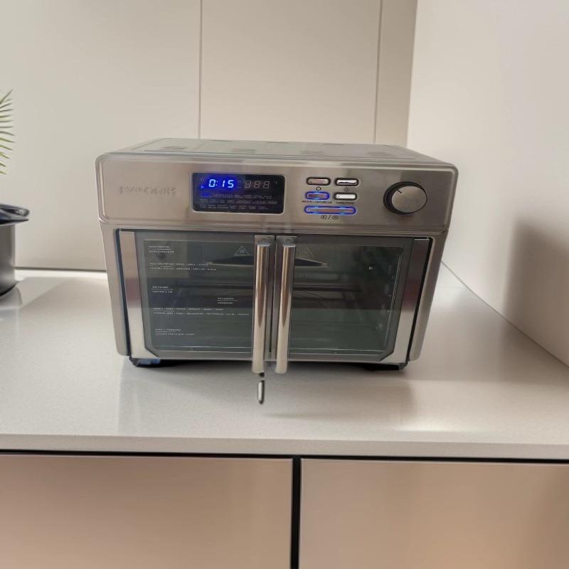 US Standard 110V Cyclone Air Fryer Oven with Taiwan Plug, Large Capacity Electric Oven