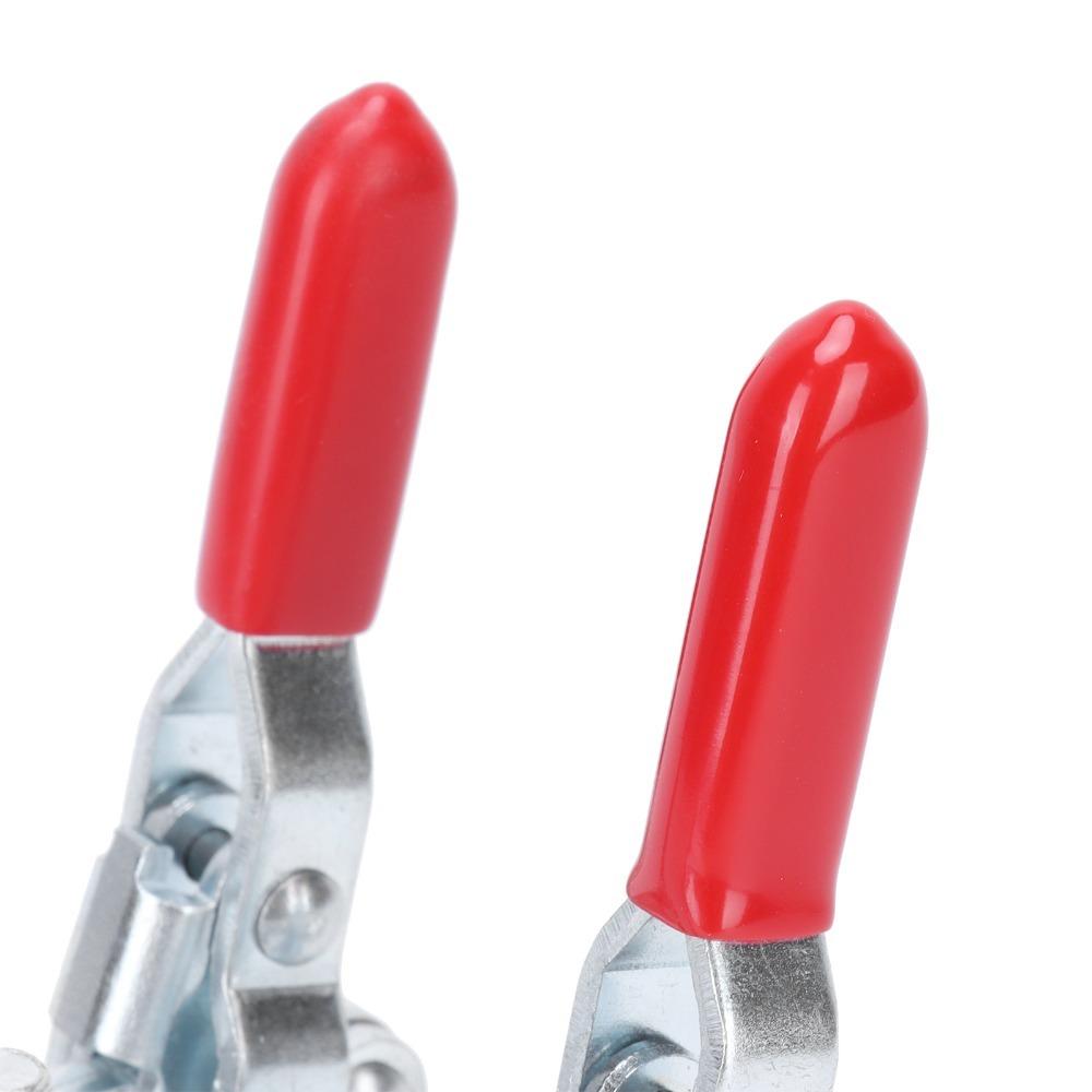 2pcs Anti Slip Toggle Clamp Silver Vertical Toggle Clamp Heavy Quick Release Clamp  Woodworking