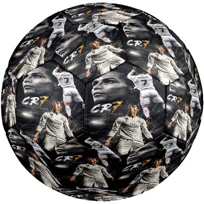 Ronaldo's Cr7 Real Madrid Legend Soccer Ball Size 5 Football Machine Sewn Indoor/Outdoor Universal Football Perfect Commemorative Gift for Soccer Love
