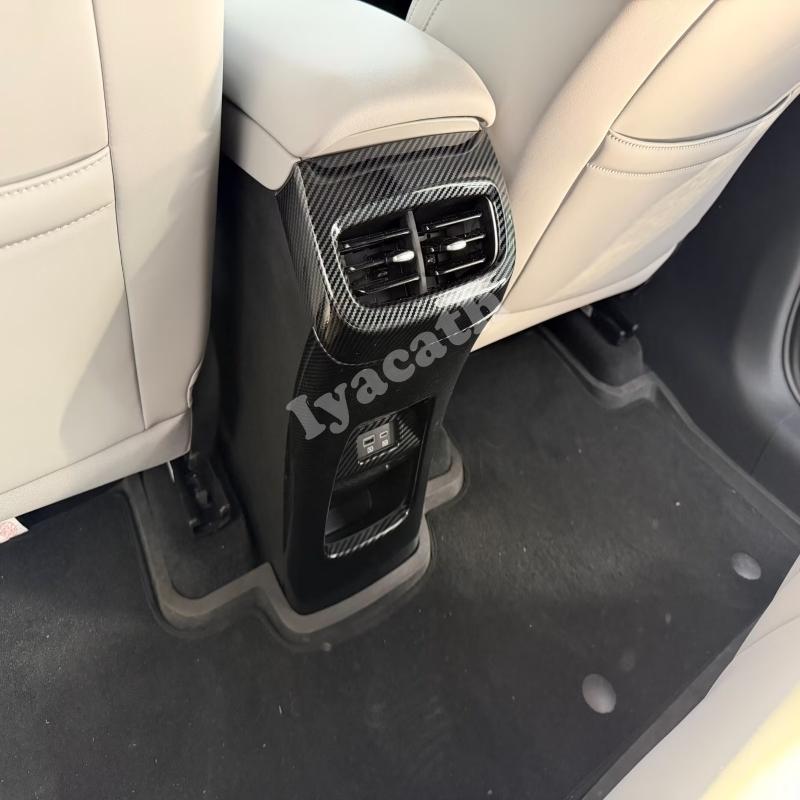 For BYD Sea lion 6 EV DM-i/sealion 06 2025 2026 Interior Accessories ABS carbonfiber window rise switch gear shift panle cover