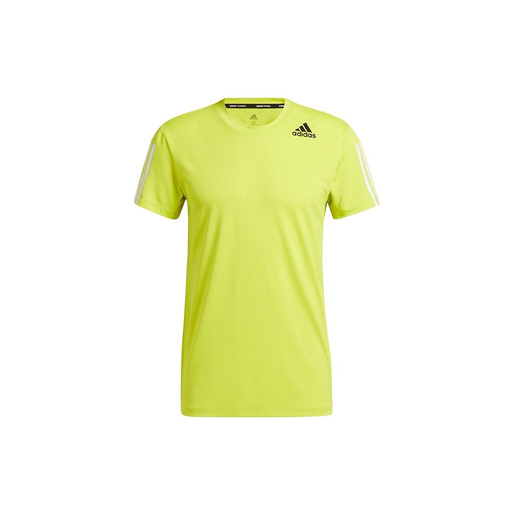 adidas T Shirt Men's Green Yellow H29477