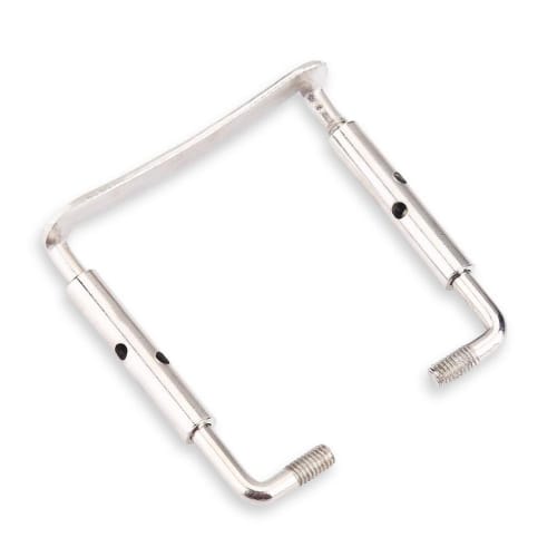 Violin Chin Rest, Ebony Wood with Cork, Ergonomic, No Sharp Edges, for 4/4 Violins, Violin Parts and Accessories