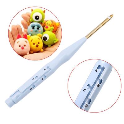 Punch Needle Set 3 Needles 2 Threaders Craft Tool for Embroidery DIY Sewing TOOL