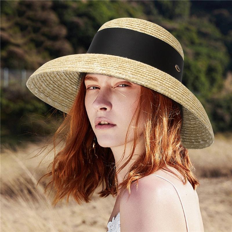 Fashion Ribbon Bowknot Beach Hat for 