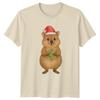 Quokka Christmas Cookie Santa Hat Holidays Unisexs TShirt Unisexs Tee