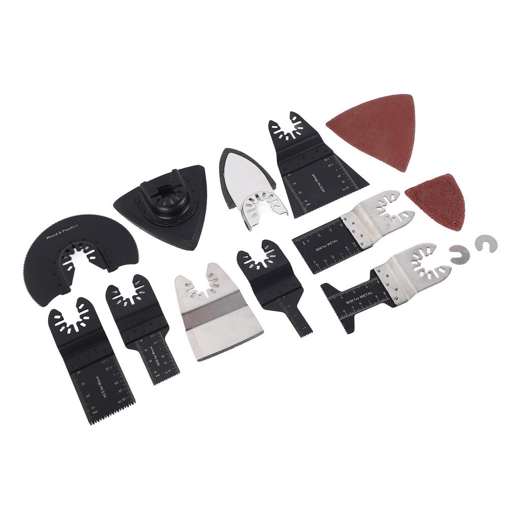 98 BUC Pânze Ferăstrău Oscilant Oțel Carbon Ridicat Ușor de Instalat Universal Multi-unealt Eliberare Rapidă