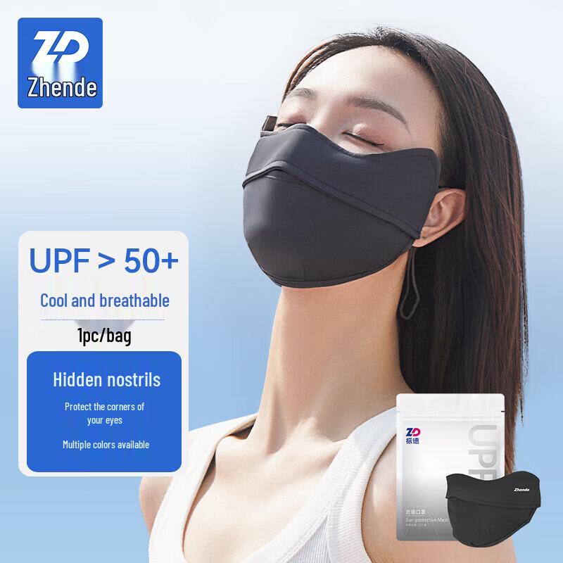 Zhende UV Protection Ice Silk Face Mask