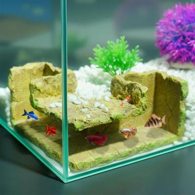 Shrimp Tunnel Resin Animal Habitat For Breeding Shrimp Cave Tunnel Accessories For Tank Breeding Hiding Stuff Water Indoor