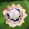  20 Sheets Gilt Edge Wrapping Paper Flowers Gift Wrapping Material Korean Style Birthday Wedding Florist DIY Wrapping Paper