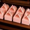 50pcs Party Favor Boxes Laser Cut Gift Box Pink Wedding Treat Boxes Party Favor Box Packaging Box