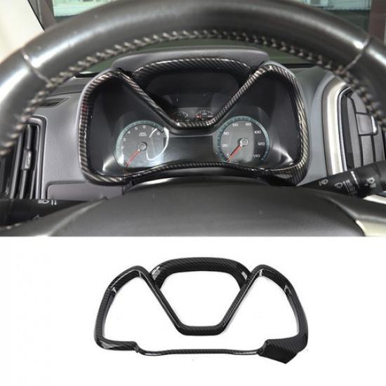 Carbon Fiber Inner Dash Trument Box Cover Trim for Chevrolet  GMC-CANYON 14+