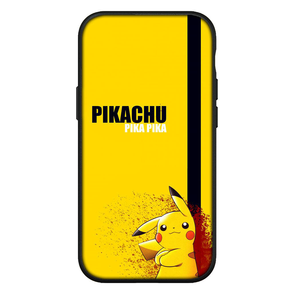 Cover for iPhone 17 16 15 Xiaomi Poco Redmi Note 14 13 12 11 Pro Max Samsung Galaxy S25 S24 S23 OPPO Huawei Anime Pokemon GO Pikachu Cute Phone Case