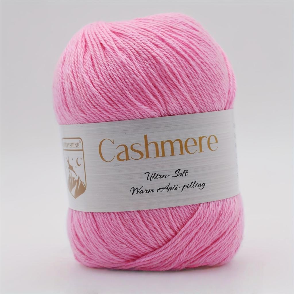 6pcs Premium Cashmere Yarn – 50g/Pc 320m Soft Knitting & Crochet Yarn for DIY Hand-Woven Crafts – Luxurious Warm Fiber for Scarves, Hats, Sweaters