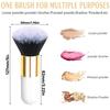 Makeup Blush Brushes for Cheeks, Travel Size Face Powder Brush for Loose Powder, Fluffy Foundation Brush for Face, Blush/Powder/Eye Shadow Brush Set,