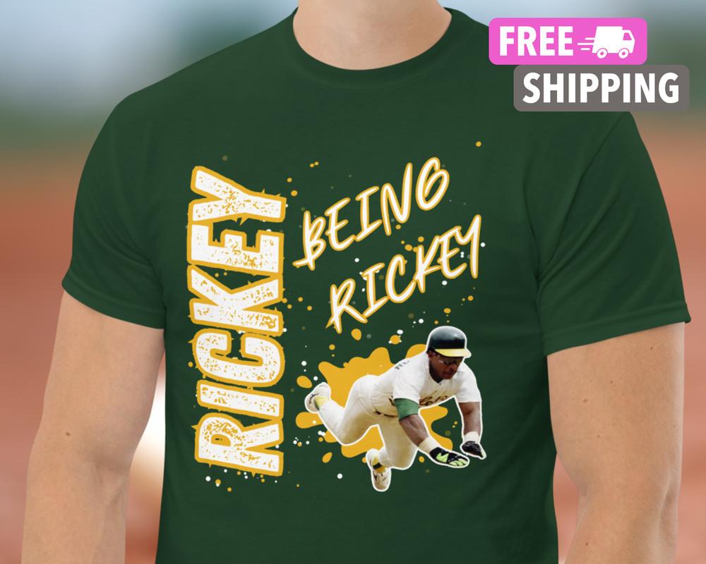 RIP Rickey Henderson Shirt Rickey Tribute Shirt For Athletics Fan Oakland Shirt Unisex T-Shirt L