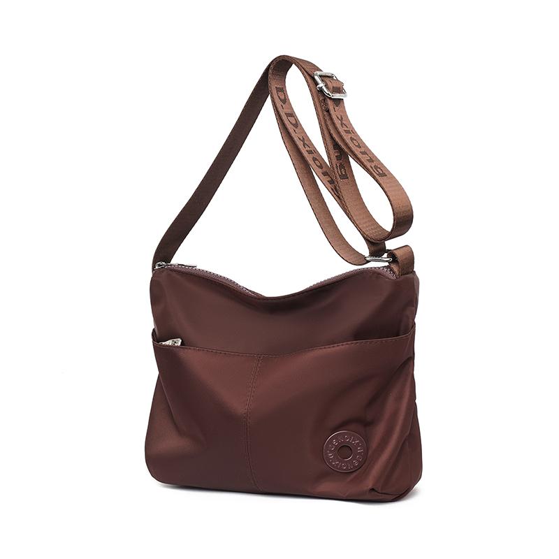 Large Capacity Crossbody Bag Women's Nylon Lightweight Shoulder Bag