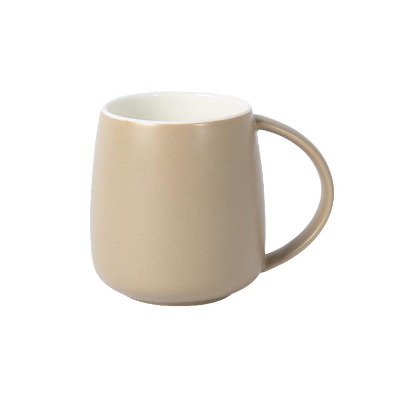Water Cup Ceramic Mug Creative Cup with Handle Office Simple Couple Water Cup Large Capacity Conference Cup
