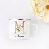 Personalized Name Enamel Mug Wedding Bachelor Party Wine Cup Bridesmaid Bride Valentine's Day Christmas Gifts for Her