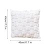 Bunny Pillow Cover 45x45cm Easter Rabbit Pillow Cover 2 Pieces Decorative Pillowcase For Sofa Couch Chair Bed Living Room
