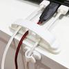 FC Square Adhesive Cable Clip Organizer - Nylon Buckle for Dashcam