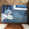 Cartoon H-Hilda Floor Mat Soft Flannel Floor Mat  Suitable for Entryways, Living Rooms, Bedrooms, and Bathrooms