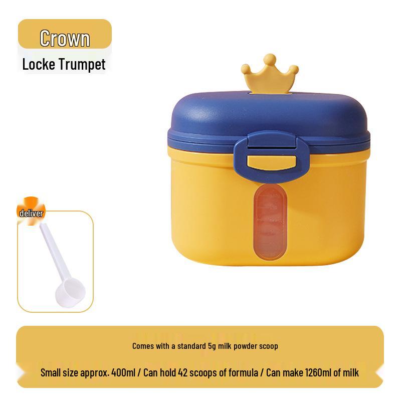 Sealed, Moisture-Proof Baby Milk Powder and Cereal Storage Container for Outings
