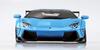 Aoshima Bunka Kyozai Liberty Walk Series 17 LB Works Lamborghini Aventador 1 Plastic Model Sky Blue (AOSHIMA) 1/24 No. Ver. Kit,