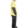 Balenciaga Drop Shoulder Sleeve T Shirt Women's Yellow Regular Fit 739028TPVN57175