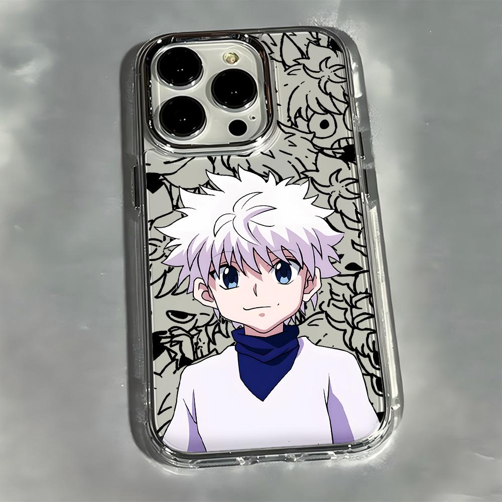 

Чохол для телефону з аніме Кілуа Hunter X Hunter Для iPhone 17e 17 16e 16 15 14 13 12 11 mini Pro Max X XR XSMAX Air Plus Прозорий iPhone 16