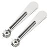 2Pcs Stainless Steel Tomato Corer Strawberry Baller Pitter Huller Multi-Function Vegetable Pineapple Eye Fruit Stem Remover Home Kitchen Tools