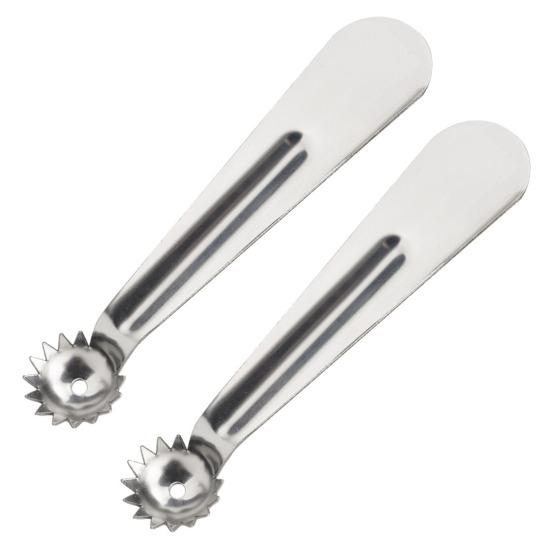 2Pcs Stainless Steel Tomato Corer Strawberry Baller Pitter Huller Multi-Function Vegetable Pineapple Eye Fruit Stem Remover Home Kitchen Tools