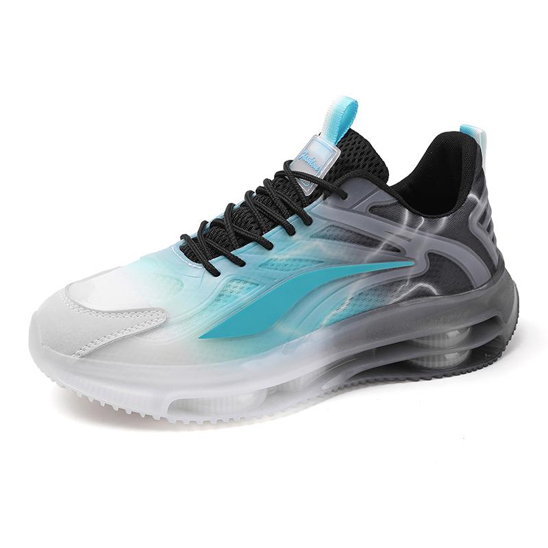 Menns høydeøkning Street Style Sport Basketball Sko Tykksåle Joggesko Stor størrelse for studenter