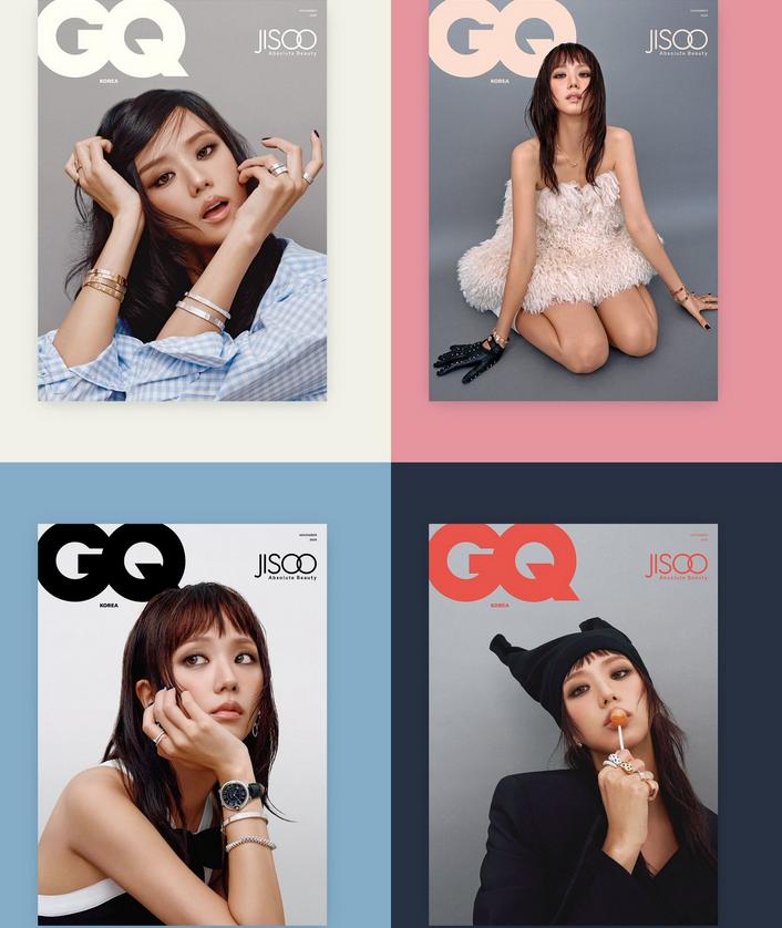 GQ Korea 2025 November Jisoo, Xdinary Heroes, ILLIT YoonA K-POP, K-STAR,KFASHION