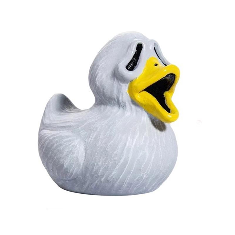 Klassische Horrorfilmfigur Ente Halloween Horrorfilm Ente Büro Schreibtisch Auto Armaturenbrett Dekoration Halloween Sammlerstück