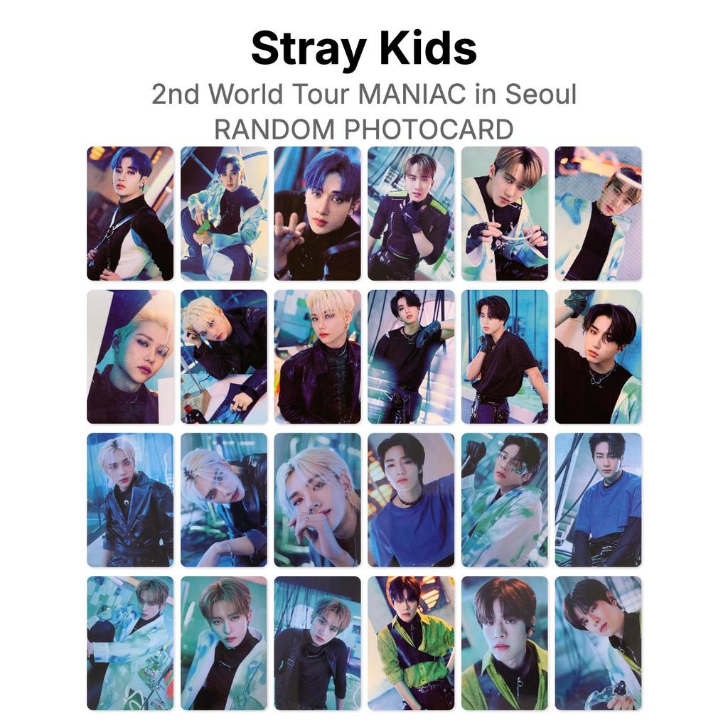 Stray Kids 2nd World Tour MANIAC In Seoul RANDOM PHOTOCARD Official Photocard