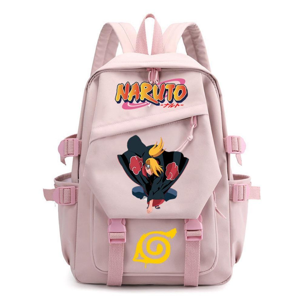 Anime Naruto Schoolbag Children's Backpack Elementary School Bag Boys and Girls Junior High School Students College Students Campus Backpack