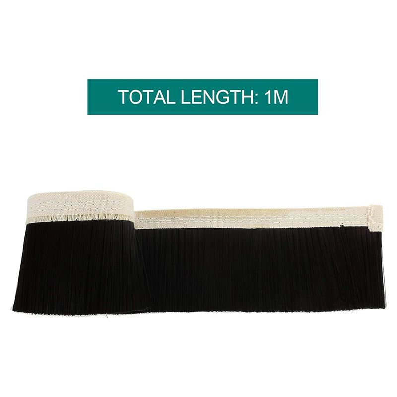 Aug. 2 PCS 70Mm Dust Shoe Brush,1M Length CNC Vacuum Brush,Vacuum Cleaner Engraving Machine Dust Cover For CNC Router Spindle