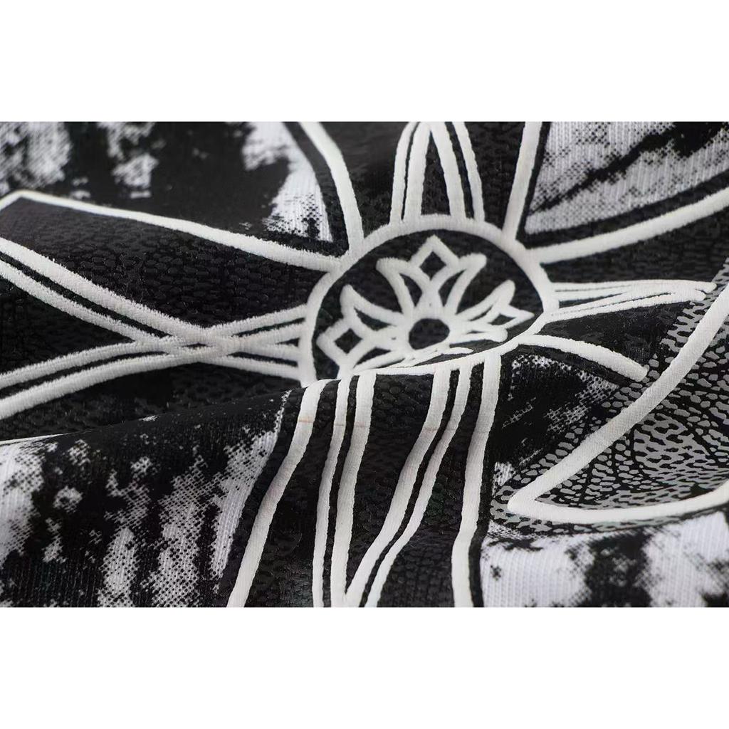 W389 CHROME HEARTS 2026 Summer New High Quality Cotton Round Neck Loose Large Size T-shirt Couple T-shirt