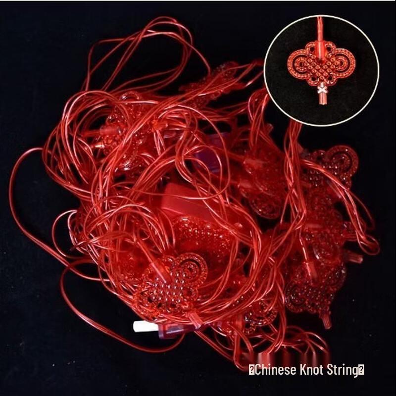 Chinese Knot LED Crystal Lantern String Lights