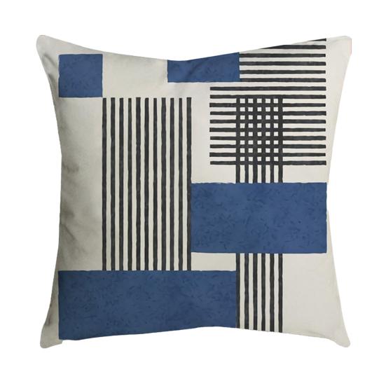 

Наволочка Изысканный съемный полиэстер персиковой кожи Удобный квадратный чехол для подушки для офиса 5