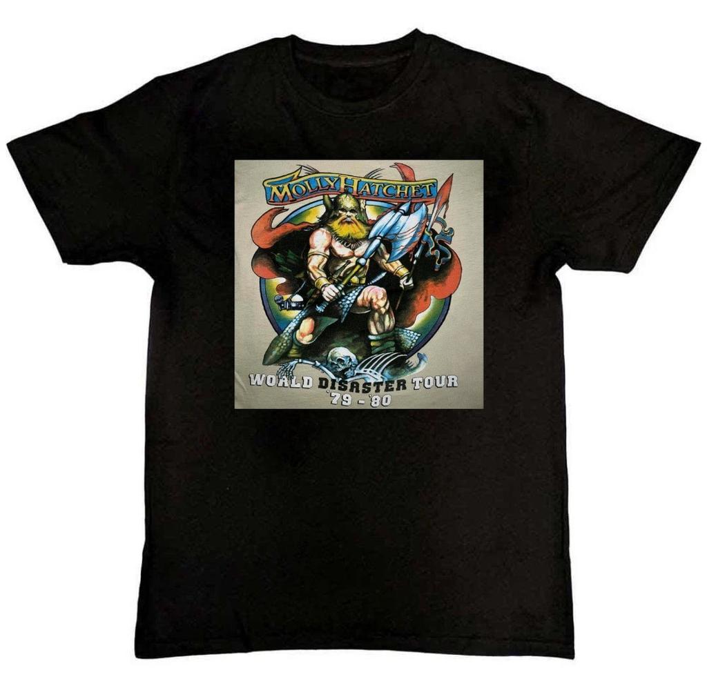 1979 Molly Hatchet World Tour Classic Mens T-Shirt S-4XL