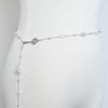 Bohemian Zinc Zinc Alloy Belly Chain Rose Dress Belt Chains Waist Jewelry Baroque Waist Chain  Women