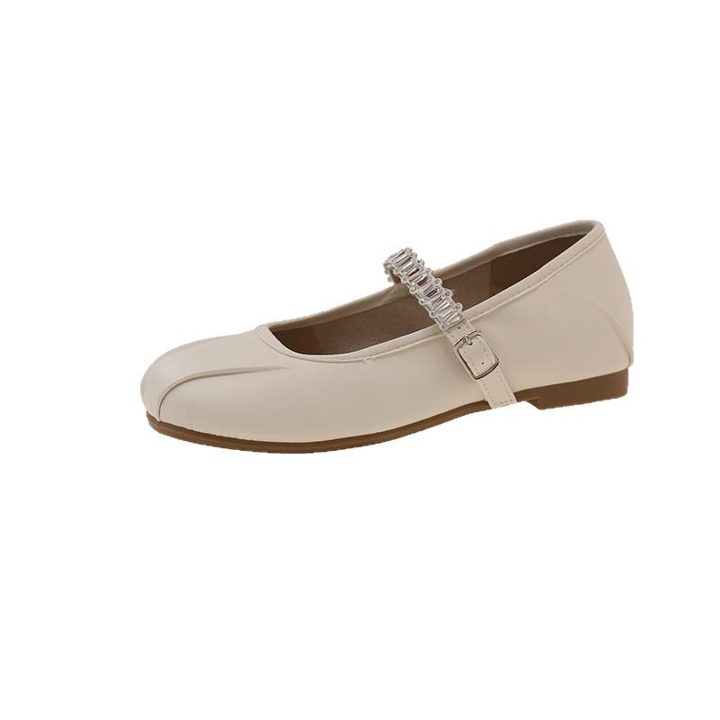 French Fairy Style Small Single Shoes Female 2025 Summer New Comfortable Versatile Round Head Light One Pedal Mary Jane Shoes